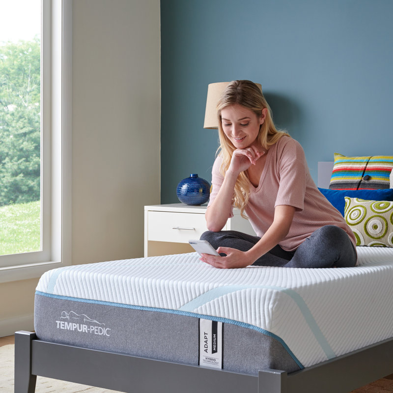 TempurPedic TEMPURAdapt 11" Medium Hybrid Mattress & Reviews Wayfair